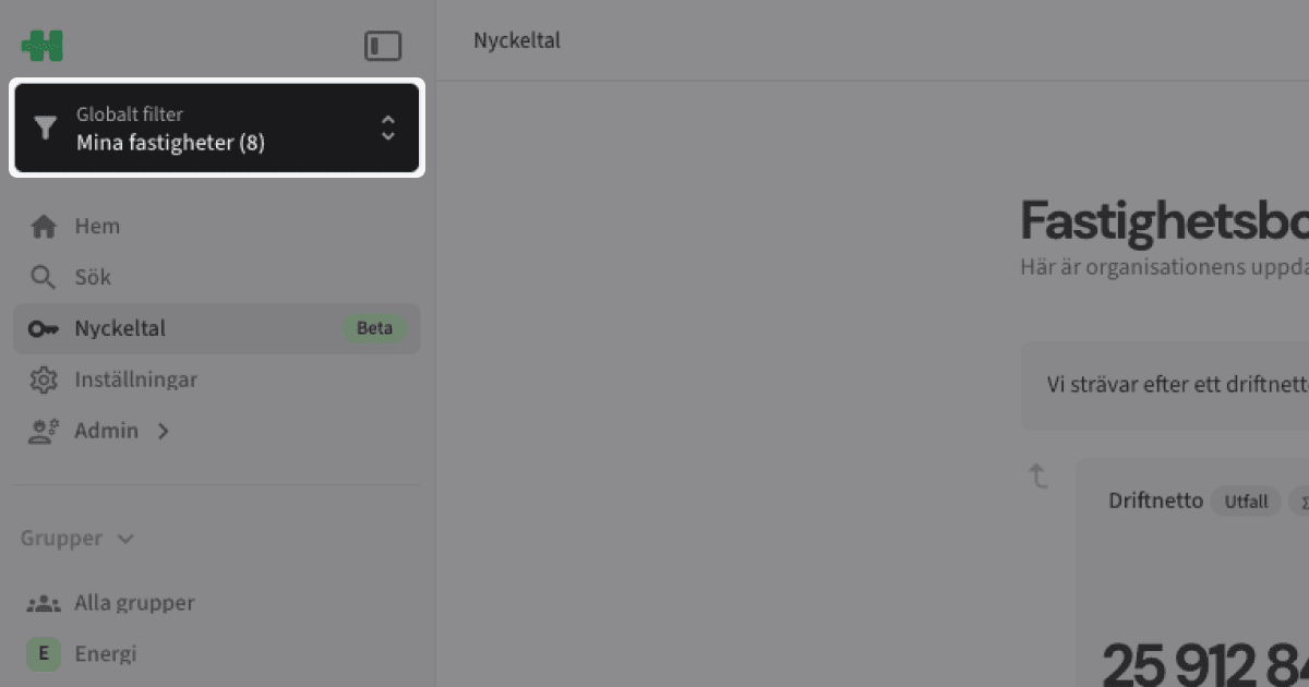 Documentation: Global filter > Standard 1