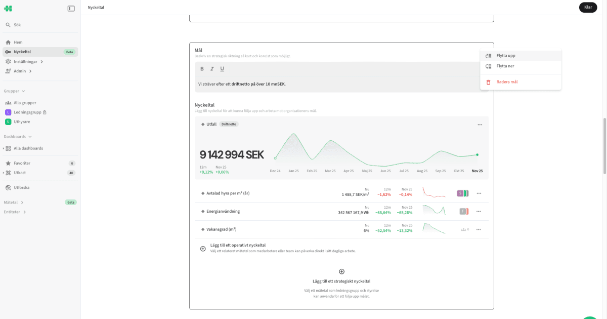 Documentation: Key Metrics > Overview 2